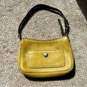 Y2k Coach Shoulder Bag Lime Green
